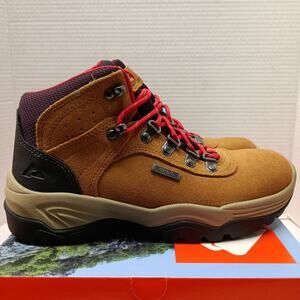 Ozark Trail Women's Waterproof Stoneclad Hiker Boots Wheat Color Size 6.5 hiking